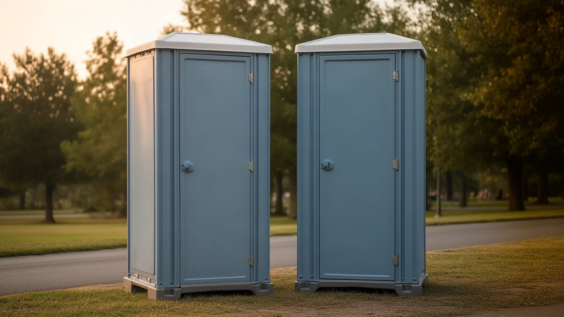 Clean porta potty unit from Big Marty's Porta Potty Rental in Belmont, MA